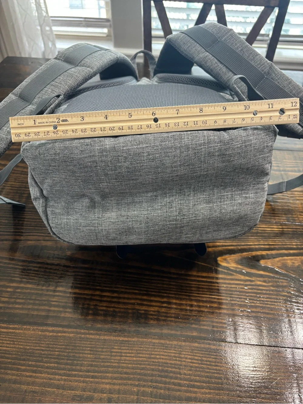 Herschel Supply Company Little America Grey Backpack with Black Straps EUC